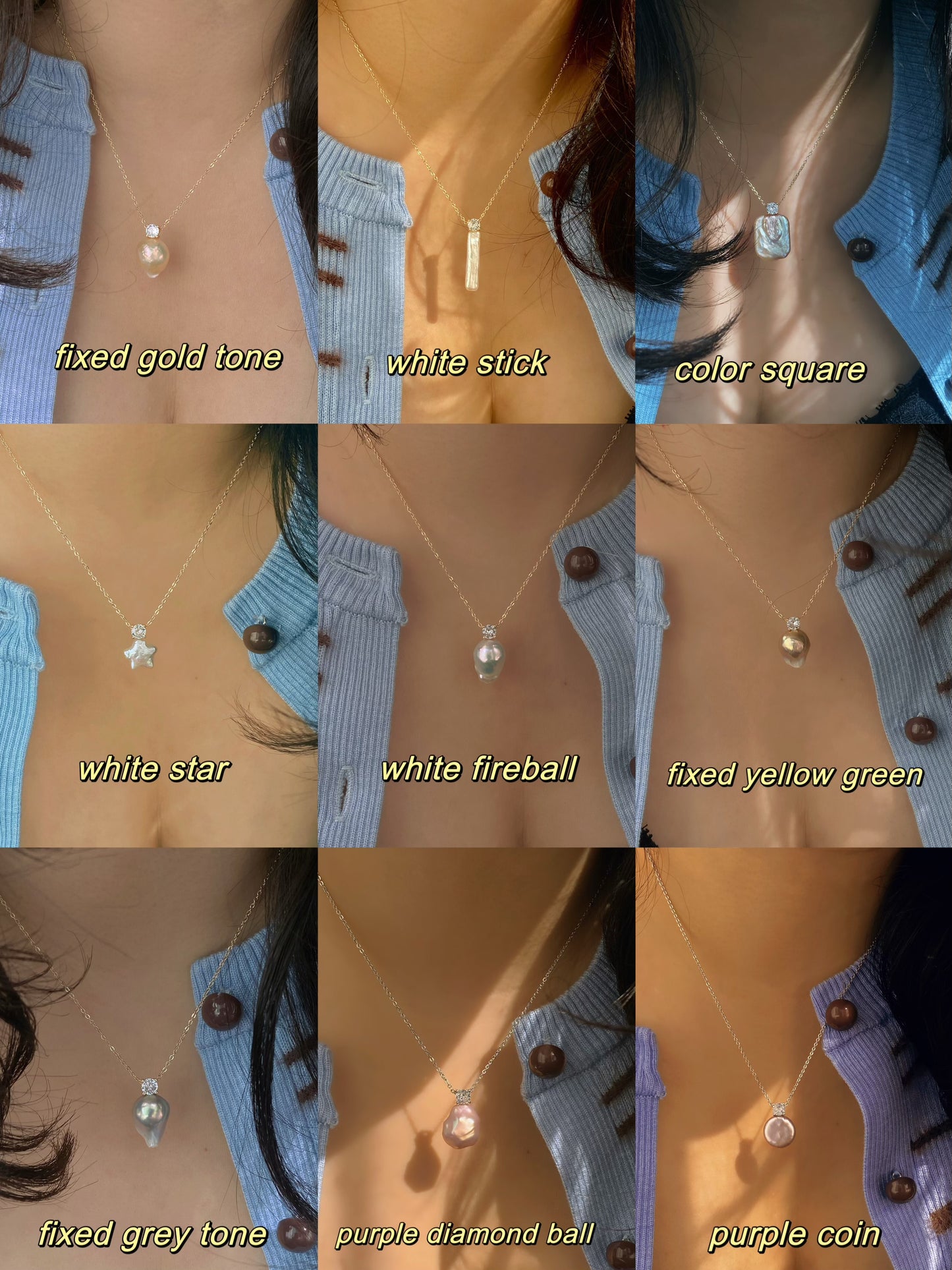 Elegant Dainty Natural freshwater baroque pearl pendant necklace custom made pendant choker necklace birthday gift for her anniversary gift