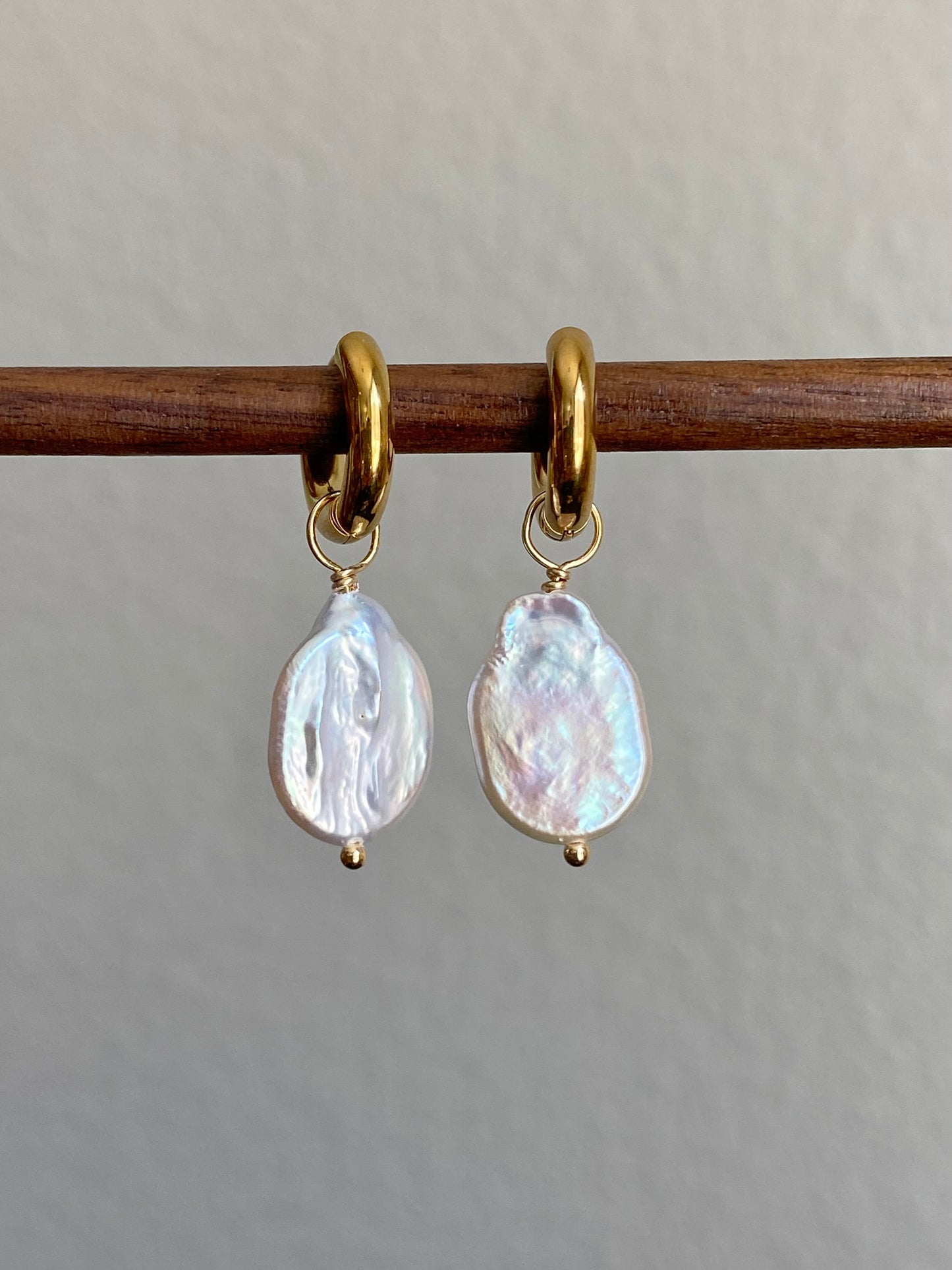 Detachable Gold Plated Pendant for Necklaces & Earrings