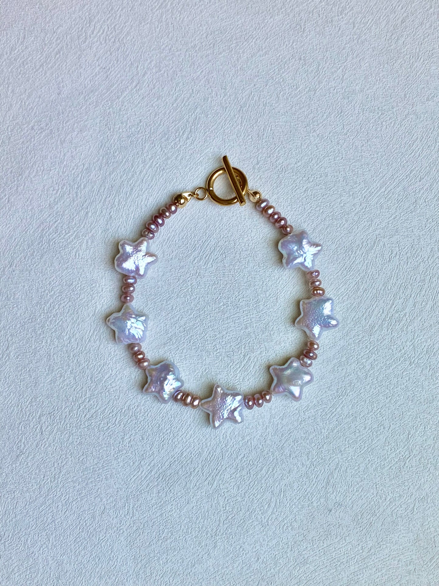 2-in-1 Baroque Square Star freshwater Pearl Bracelet Convertible Bracelet to Necklace Fairycore Layered Jewelry Bridesmaid gift for her