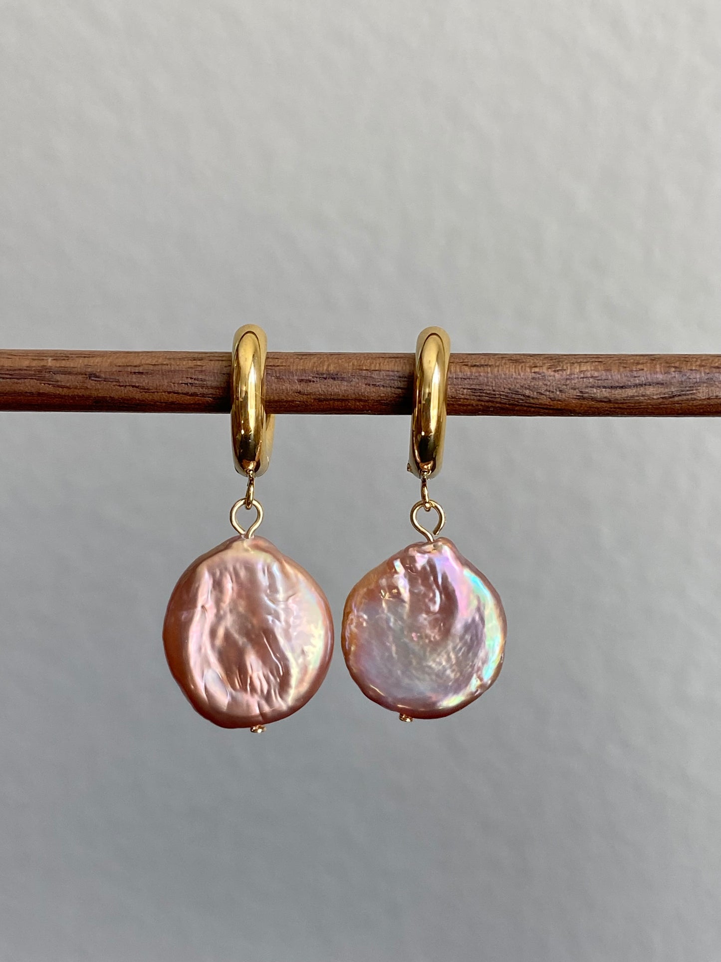 Detachable Gold Plated Pendant for Necklaces & Earrings