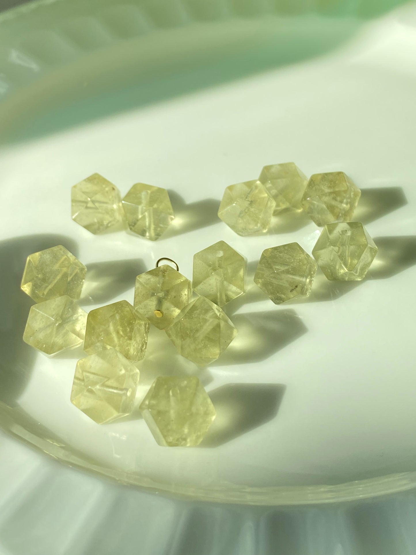 Libyan Desert Glass Tektite Necklace - Energy Healing Crystal for Clarity & Protection