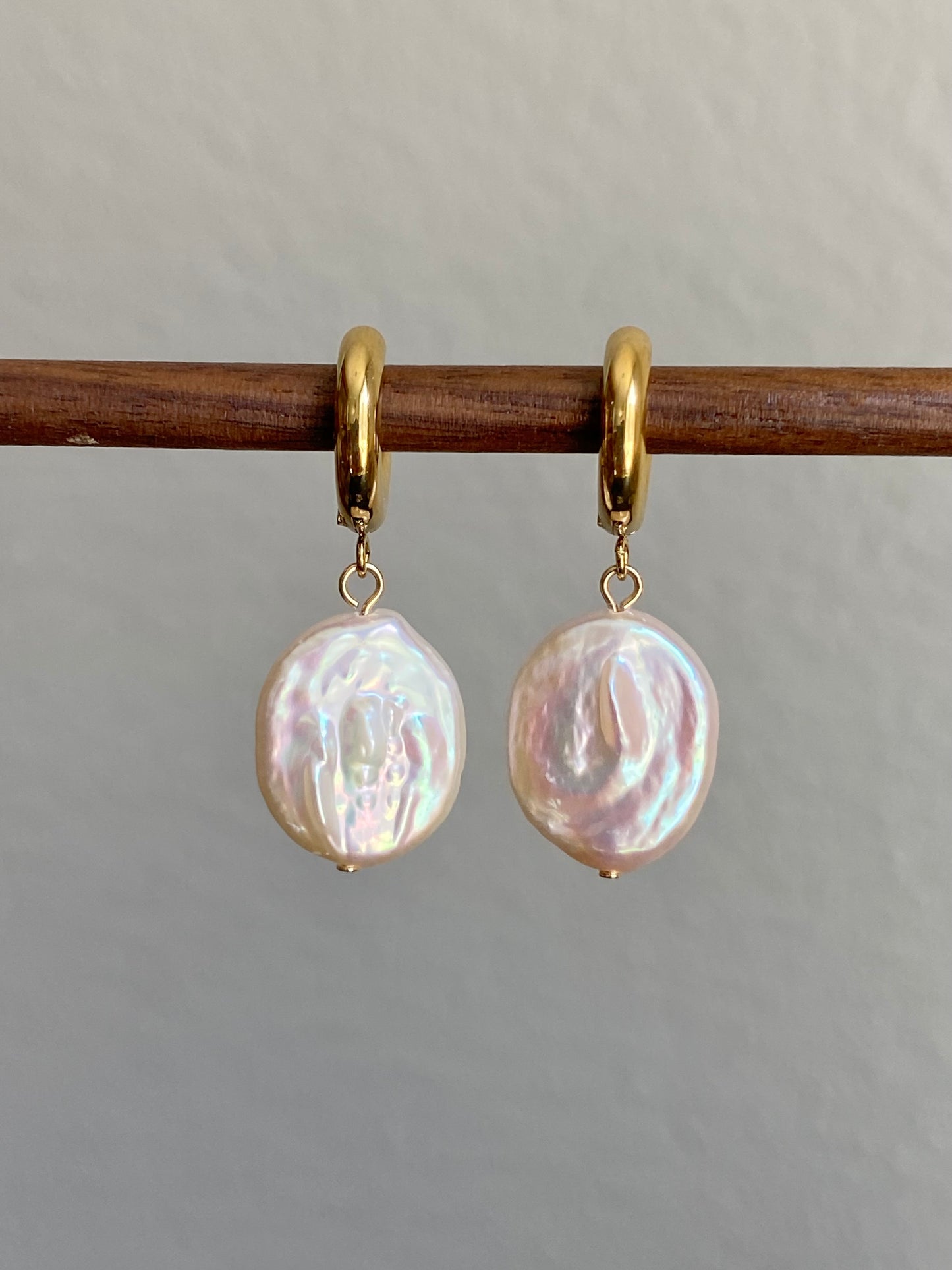 Detachable Gold Plated Pendant for Necklaces & Earrings