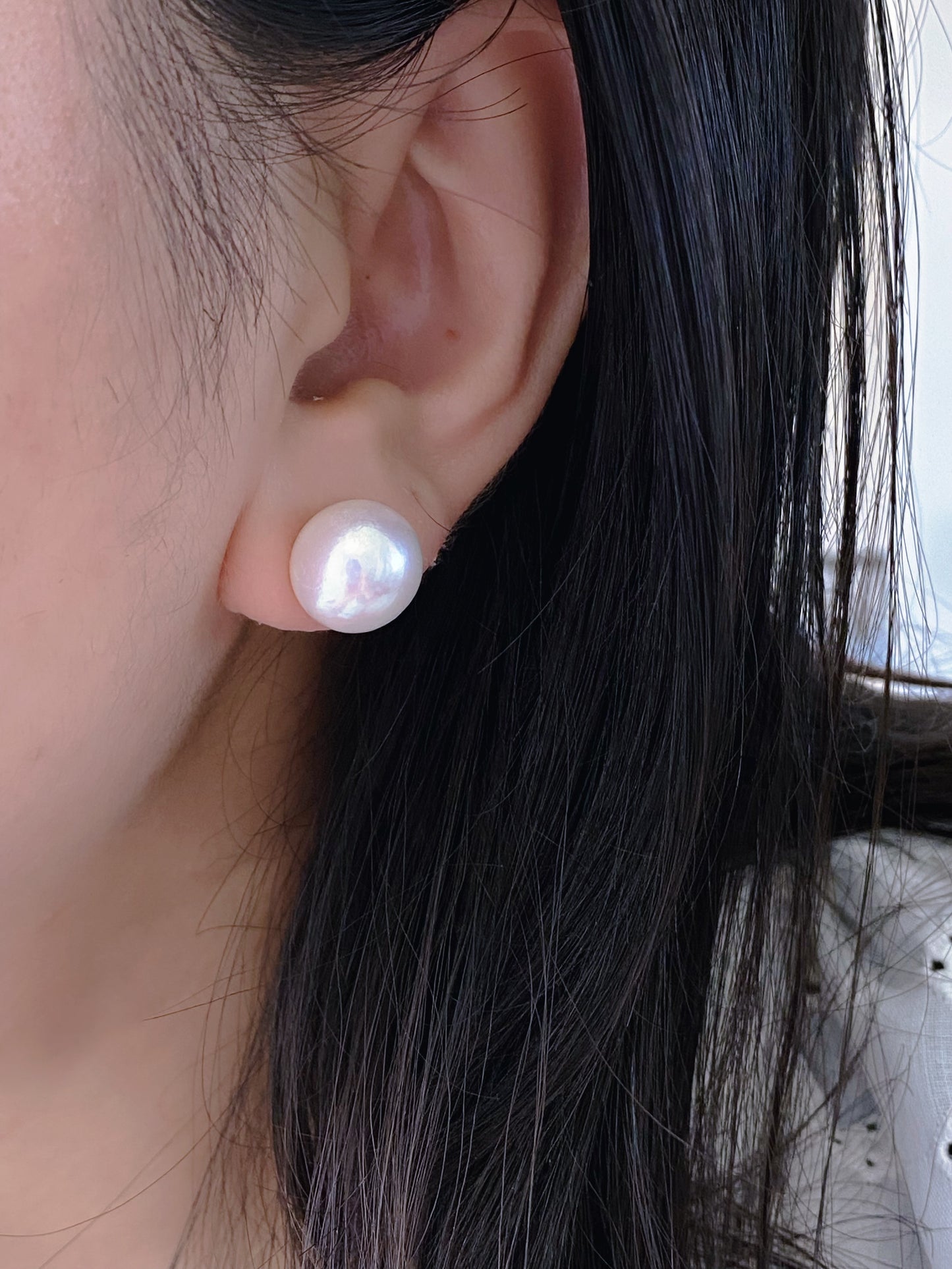 Timeless Jumbo Pearl Stud Earrings – 13mm+ Freshwater Statement Studs