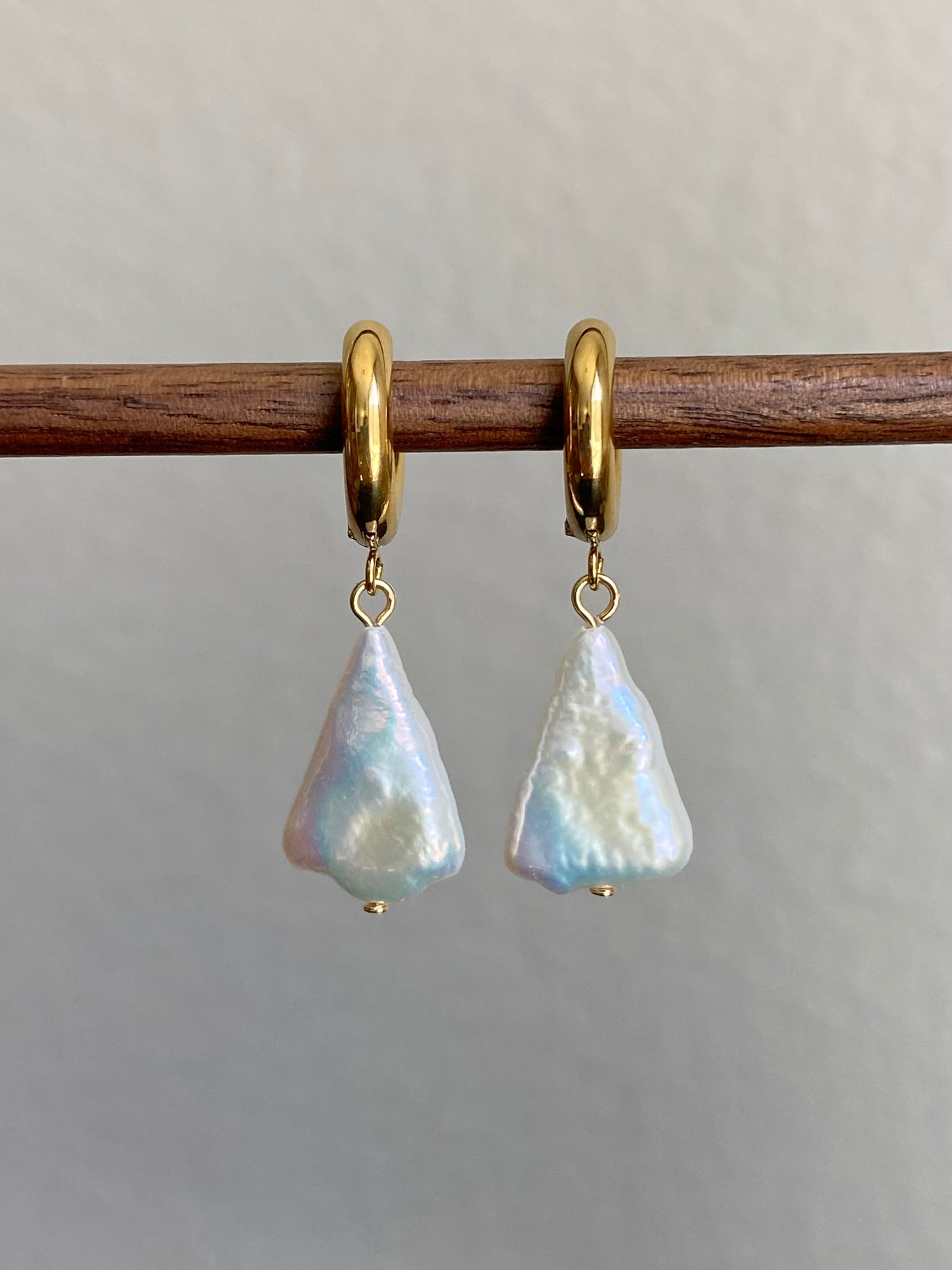 Detachable Gold Plated Pendant for Necklaces & Earrings