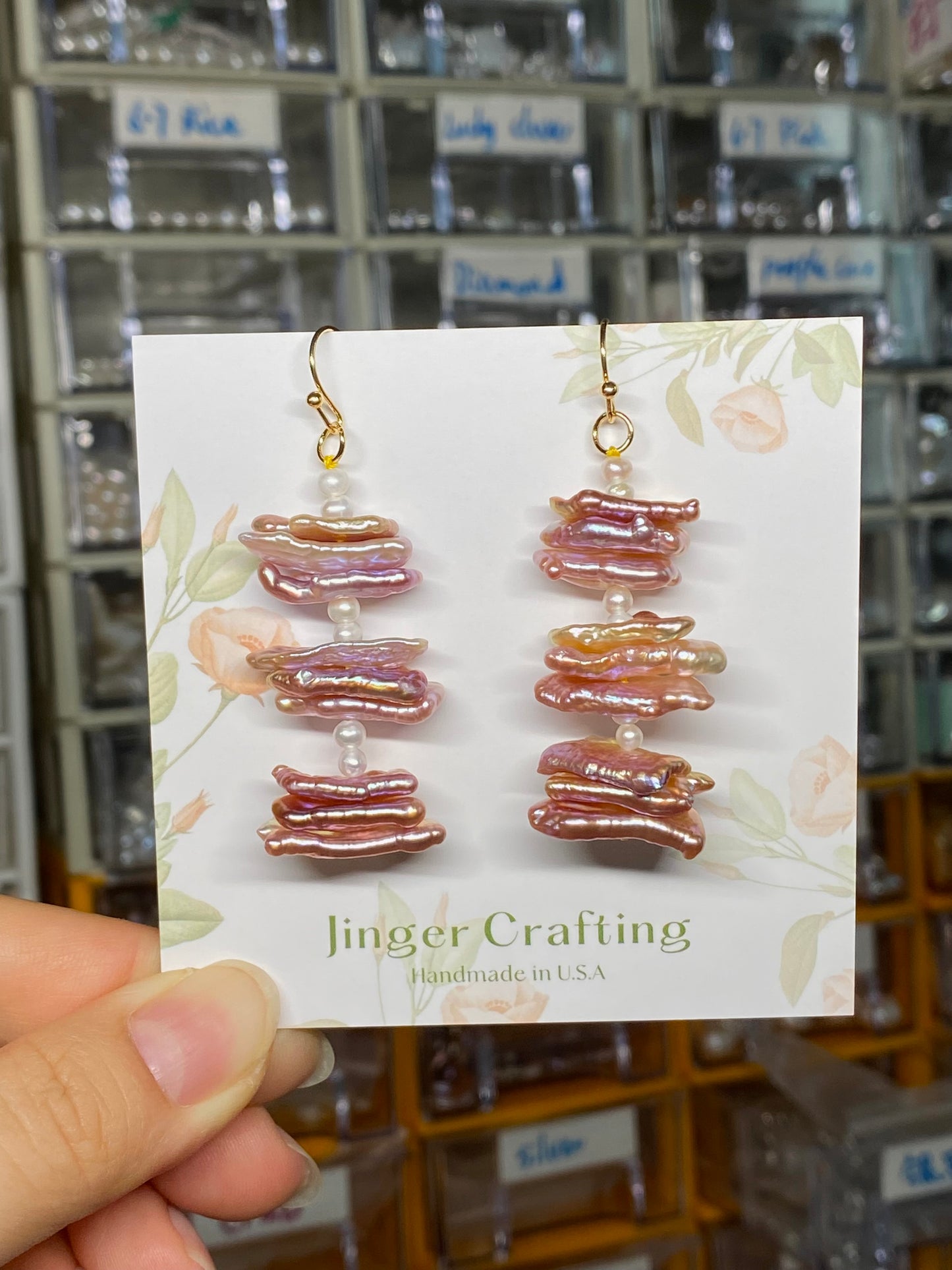 Aurora Hook Dangle Earrings