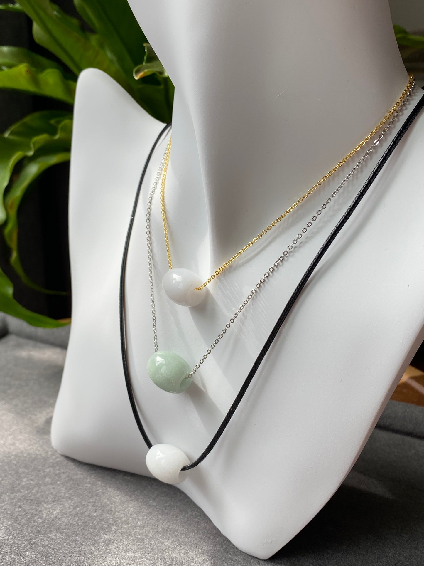 AAA Natural BIYU Hetian Jade barrel bead Nephrite bead Lucky bead Necklace,gift for her,gift for him,christmas gift