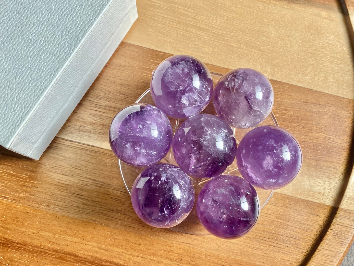 Natural Amethyst Sphere,Quartz Crystal Ball,Mineral Specimen,Divination Ball,Prophecy Ball crystal point