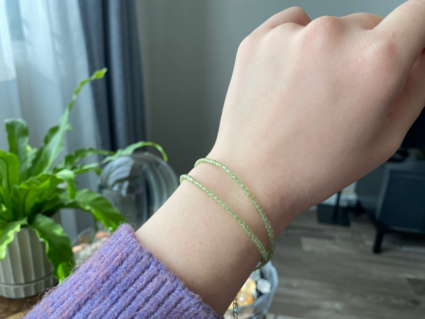 2mm+ $20 for 2 Natural Faceted gemstone,Moonstone,strawberry Quartz,Garnet,sunstone,Peridot,Tourmaline,Fluorite,Blue Apatite,Morganite Double Wrap Bracelet, Chocker Necklace