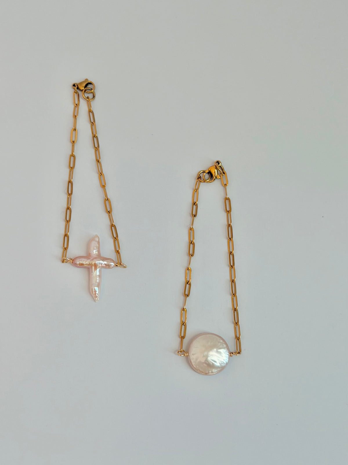 Custom Baroque Pearl Bracelet | Bridesmaid & Wedding Gift