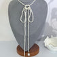 Baroque Pearl Lariat Backdrop Necklace – Versatile Multi-Way Styling
