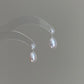 Double Pearl Drop Earrings