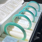 Amazonite Crystal Bracelet bangle with Natural Sparkles – Anxiety Relief, Confidence Boost, Healing Stone Jewelry