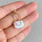 Baroque Pearl Mini Shoulder Bag Earrings  Gold Plated Hoop Purse Dangle Handmade Unique Luster Pearl Statement Jewelry Birthday Gift for Her