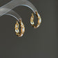 Heirloomn Hoop | Keshi Pearl Chain Earrings