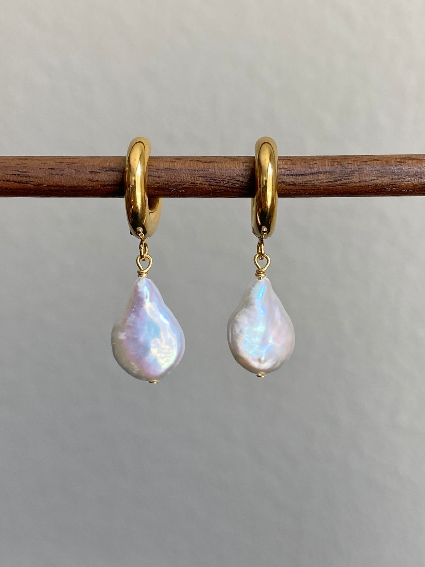 Detachable Gold Plated Pendant for Necklaces & Earrings
