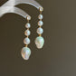 Graduated Baroque Pearl Statement Earrings -ASTRA