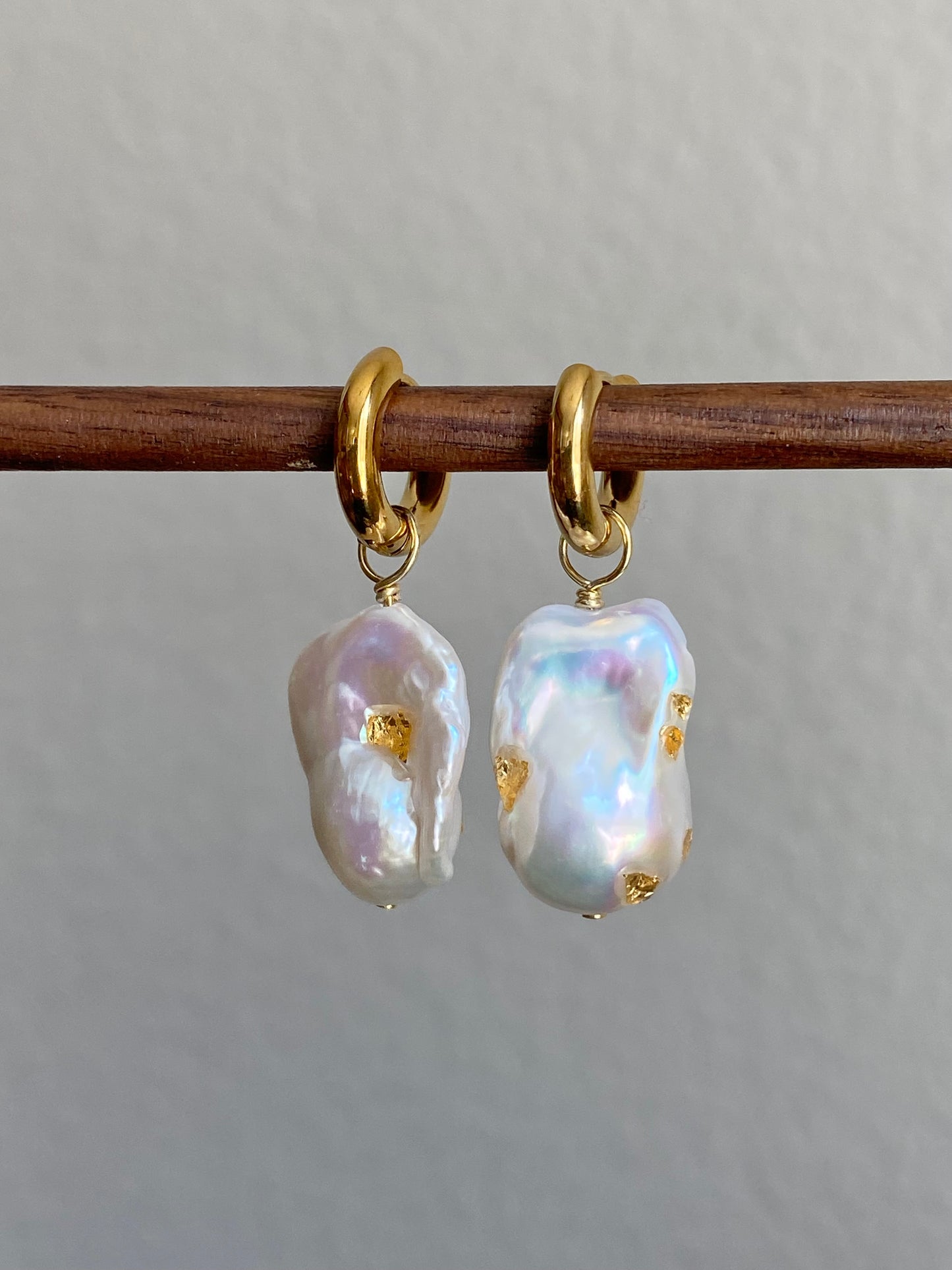 Detachable Gold Plated Pendant for Necklaces & Earrings