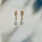 Aurora Sparkle Baroque Pearl Earrings