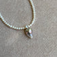 Elegant Dainty Natural freshwater baroque pearl pendant necklace custom made pendant choker necklace birthday gift for her anniversary gift