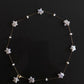 Celestial Baroque Pearl Star Necklace Adjustable Versatile Choker,Customizable Y Necklace, Elegant Handmade Jewelry, Minimalist Gift for Her