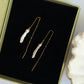Raine Aurora | Biwa Pearl Threader Earrings