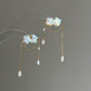Wishing Star · Vœu Filant — Falling Star Baroque Pearl Earrings