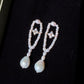Odette Lucky Clover Pearl Earrings
