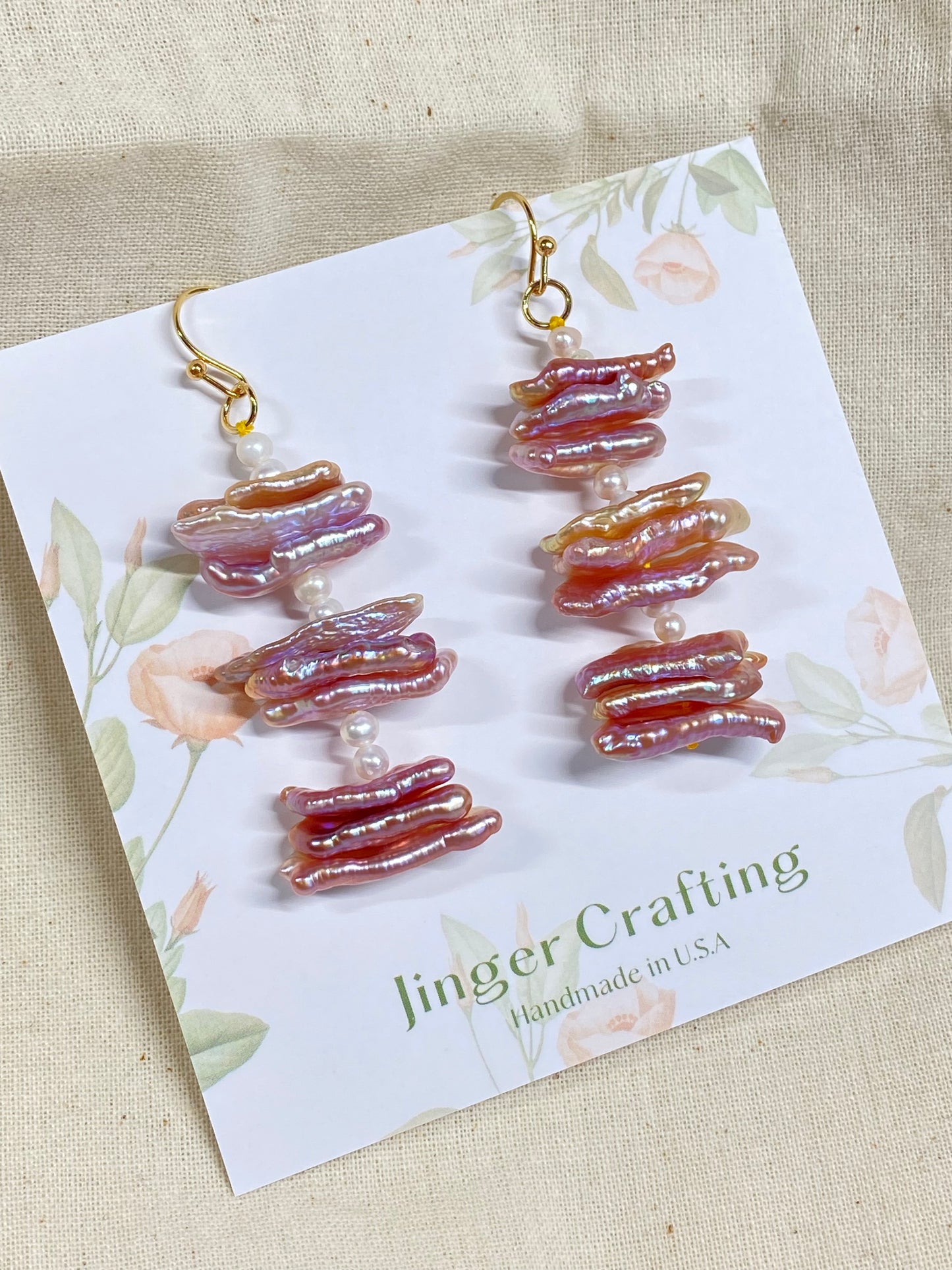Aurora Hook Dangle Earrings