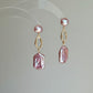 Lavender Baroque Pearl Drop Earrings – VIOLETTE