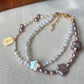 Baroque Pearl Zodiac Wish Bracelet – Astrology Freshwater Pearl Star Jewelry