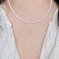 High Luster Multi Color White Baroque Pearl Choker Necklace
