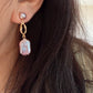 Lavender Baroque Pearl Drop Earrings – VIOLETTE