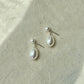 Double Pearl Drop Earrings