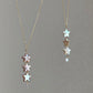 Baroque Star Pearl Necklace Celestial Dainty Choker Jewelry