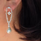 Odette Lucky Clover Pearl Earrings