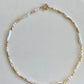 Natural freshwater baroque stick pearl,biwa pearl everyday use necklace,gift for her,christmas gift