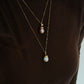 Acorn & Dewdrop Necklace | Luxury Baroque Pearl & Gold Jewelry