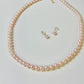 Sakura Pink Freshwater Pearl Necklace | Dainty Minimalist Pearl Choker Necklace