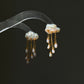 Thunderstorm Cloud Rain Baroque Pearl Earrings