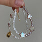 Baroque Pearl Zodiac Wish Bracelet – Astrology Freshwater Pearl Star Jewelry