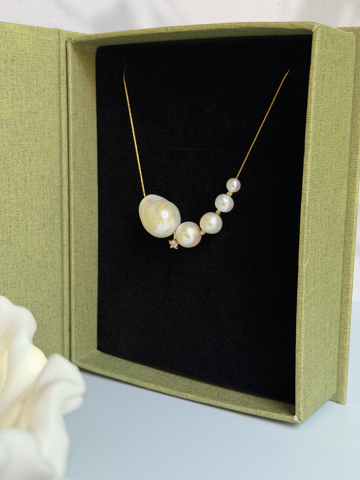 Remedy Graduated Baroque Pearl Necklace