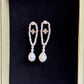 Odette Lucky Clover Pearl Earrings