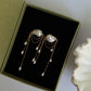 Ardelle Baroque Pearl Draped Chain Earrings