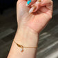 ÉTHERA Barely There Pearl Hand Chain  Custom Bridal Hand Jewelry
