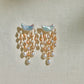 MOONLIT VEIL Freshwater baroque Pearl Chandelier Earrings