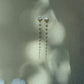 Cascading Luck - Gradient Pearl Drop Earrings | Lucky Clover Baroque Earrings