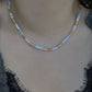 Natural freshwater baroque stick pearl,biwa pearl everyday use necklace,gift for her,christmas gift