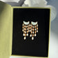 MOONLIT VEIL Freshwater baroque Pearl Chandelier Earrings