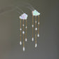 Lola Cloud & Raindrop baroque pearl dangle earring
