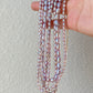 Purple Rice Pearl Wedding Necklace - High Luster Freshwater Pearls | Custom Bridal Jewelry - Jinger Crafting